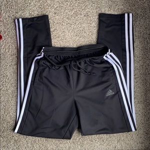 Adidas 3 stripe sweatpants